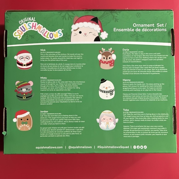 Squishmallows Ornament Set - Picture 4 of 6